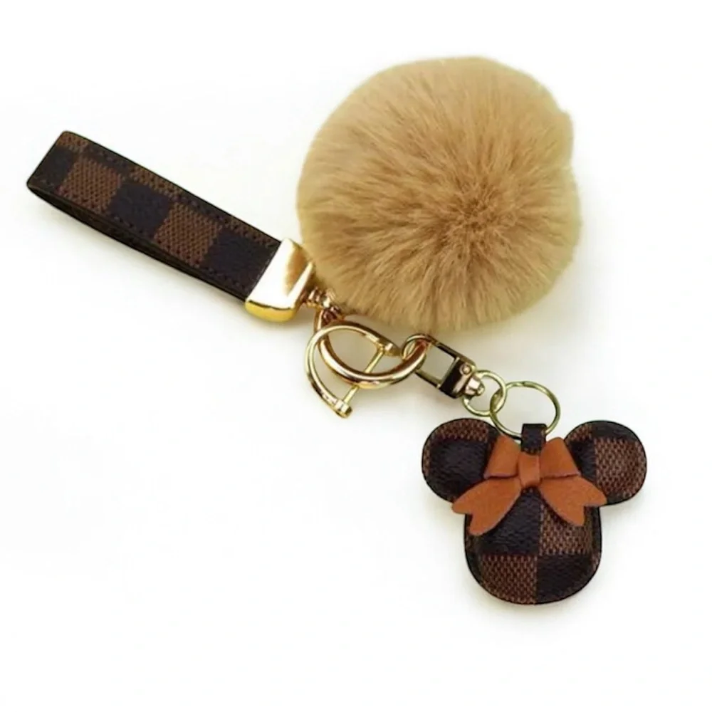 Luxury Mickey Minnie Mouse keychain - Picture 1 of 8